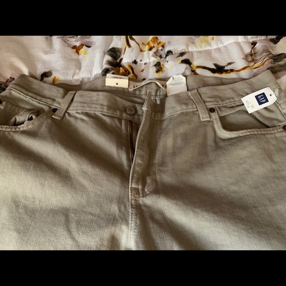 Low Rise Boot Cut Khaki’s - Picture 2 of 3